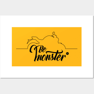 Be Monster Posters and Art